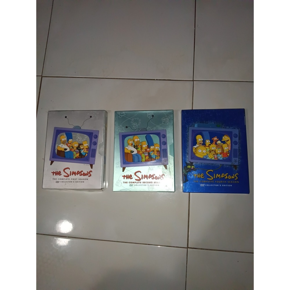 The Simpsons Complete First, Second & Fourth Season DVD Collector's Edition